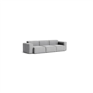 HAY Mags Soft Low Sofa dla 3 osób, kombinacja 1 Hallingdal 130