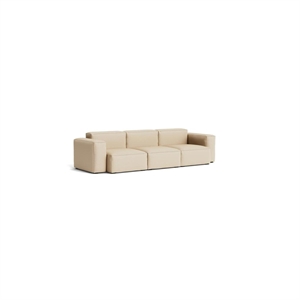 HAY Mags Soft Low Sofa dla 3 osób, kombinacja 1 Hallingdal 220