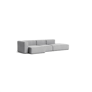 HAY Mags Soft Sofa 3-osobowa, kombinacja 4, lewa, Hallingdal 130