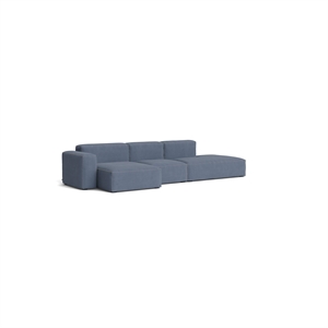 HAY Mags Soft Low Sofa 3-osobowa, kombinacja 4, lewa, Linara 198