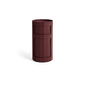 Szafka HAY Facet 110 z Kółkami , Burgundowy