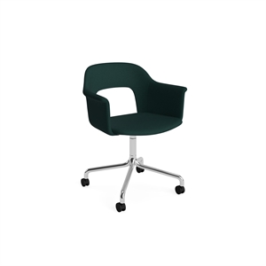 Krzesło do jadalni HAY Layout 264 z podłokietnikiem i obrotowym siedziskiem Jesień 971/ Aluminiowy