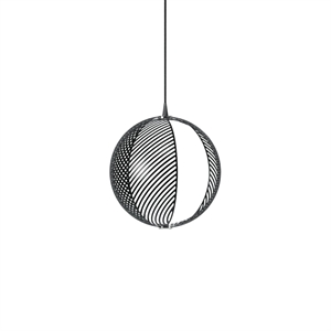 Duży Czarny Lampa Wisząca Oblure Mondo V2