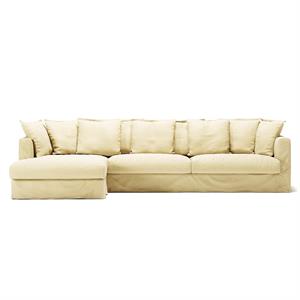 Sofa Decotique Le Grand Air 3-osobowa Prawa Morning Glow/Lime