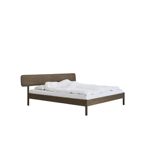 Rama łóżka Rye Sleep Alken 150x200 Dąb wędzony