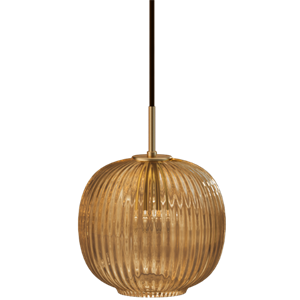 Lampa Wisząca Edgeform Vibra Ø18 Bursztynowy