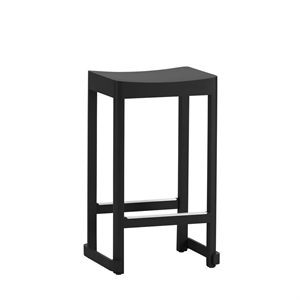 Artek Atelier Bar Stool 65 cm Czarny