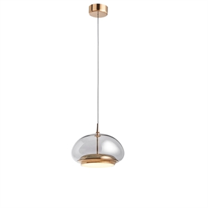 Loom Design Avalon Lampa Wisząca w Kolorze Dymionego/różowego Złota