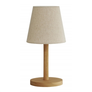 Lampa Stołowa Przenośna Tess Watt & Veke Dąb/Natural
