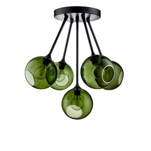 Design by Us Ballroom Molecule Lampa Sufitowa Army/ Czarny