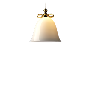 Moooi Bell Lampa Wisząca Mały Złoty/ Biały