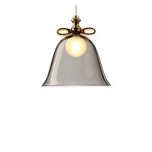 Moooi Bell Lampa Wisząca Duży Złoty/dymny
