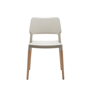 Krzesło do Jadalni Santa & Cole Belloch, Biały, Naturalne