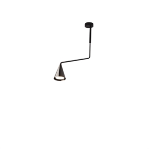 Lampa Sufitowa TOOY Gordon 561.11A, Matowy Czarny