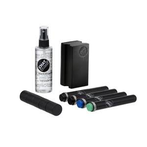 Zestaw startowy Chat Board Woody do desek w Czarny dębu/ Czarny/ Niebieski/ Zielony