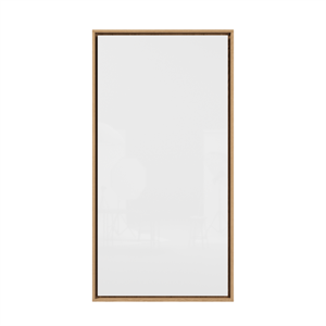 Dynamiczna elastyczna rama ścienna do tablicy 100x200 Matowy dąb