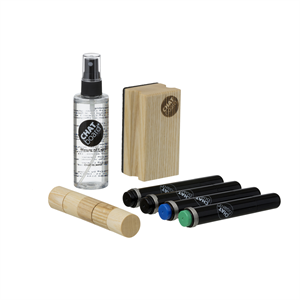 Zestaw startowy Chat Board Woody do desek w kolorze dębu/ Czarny/ Niebieski/ Zielony