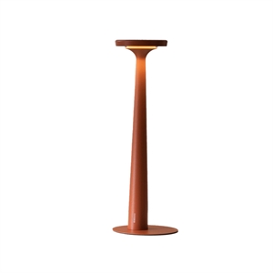 Lampa Stołowa Karman Papiria Matowy Czerwony