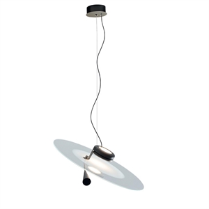 Lampa Wisząca Stilnovo Bascula Biały/ Nikiel