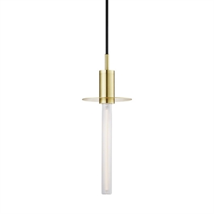 Lampa Wisząca Liberty Disc Design By Us w Szczotkowany Złota
