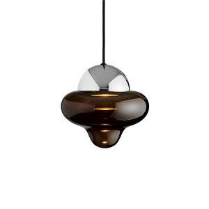 Lampa Wisząca Nutty Design By Us w Brązowy/ Chrom