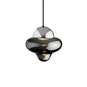 Design By Us Nutty Lampa Wisząca Smoke/ Chrom
