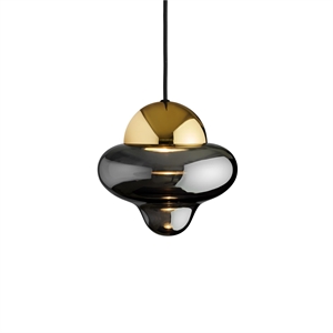 Lampa Wisząca Nutty Design By Us w Kolorze Dymnym/złotym