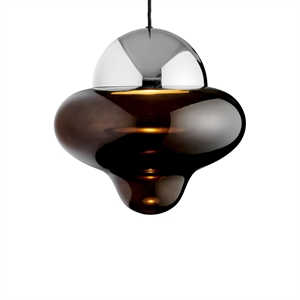 Design By Us Nutty XL Lampa Wisząca Brązowy/ Chrom