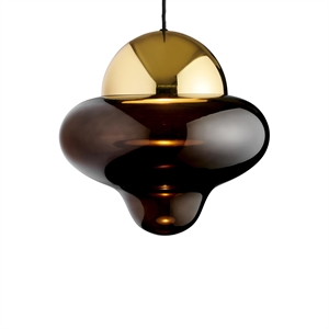 Lampa Wisząca Nutty XL Design By Us w Brązowy-złotym