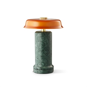 Wycieczka Nr 2 „Design By Us” – Lampa Przenośna, Mech, Marmur/ Bursztynowy