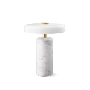 Lampa Przenośna Trip Design By Us z Marmuru Carrara/błyszczącego Opalu