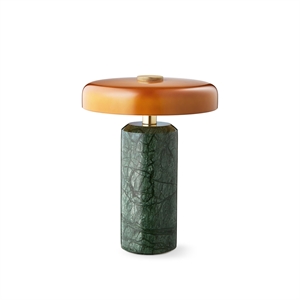 Design By Us Lampa Przenośna Trip Moss Marble/ Bursztynowy