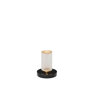 Lampa przenośna DCWédtions La Lampe Frechin Złota/ Czarny Marmur