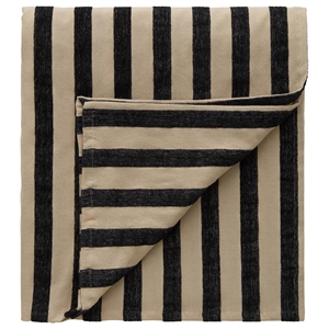 Obrus ​​Decotique Florence 140x240 Czarny/ Naturalny