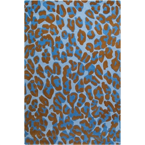 Dywan Decotique Leopard 300x400 cm Niebieski