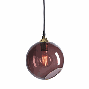 Design by Us Ballroom Lampa wisząca Fioletowa Duża