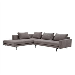 Wendelbo Edge V2 Sofa Modułowa 12+34 Soft 3/ Czarny