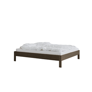 Rama łóżka właściciela Rye Sleep bez zagłówka 180x200 dąb wędzony