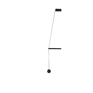 Estiluz Compass Kinkiet 1 3000K Czarny