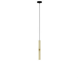 Lampa wisząca Estiluz Flow H41 2700K Satyna złoto