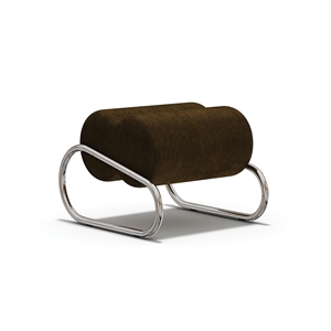 NORR11 Fave Footstool Chrom/One Mariosirtori/Alpaca 1110