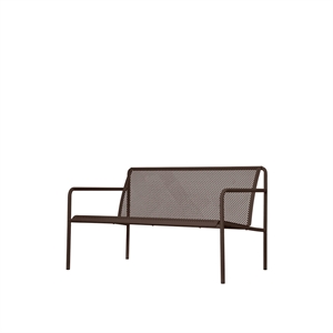 Sofa Ogrodowa Ferm Living Dapple 2-osobowa w Kolorze Ciemnej Czekolady