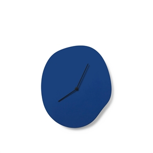 Zegar Ścienny Ferm Living Melt w Kolorze Niebieski