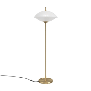 Lampa Stojąca Fritz Hansen Clam Opal/Mosiądz