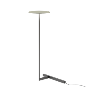 Płaska Lampa Stojąca Podłogowa Vibia 5957 Push Zielony L1