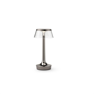 Flos Bon Jour Unplugged Przenośna Lampa Czarny Chrom