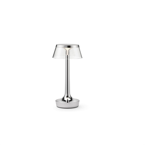 Flos Bon Jour Unplugged Przenośna Lampa Chrom