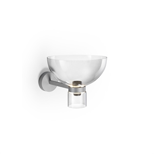 Kinkiet Flos Nocturne Bowl w Srebrny