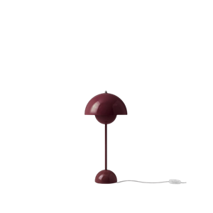 &Tradition Flowerpot VP3 Lampa Stołowa Ciemna Śliwka