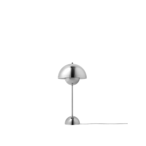 &Tradition Flowerpot VP3 Lampa Stołowa Polerowana Stal